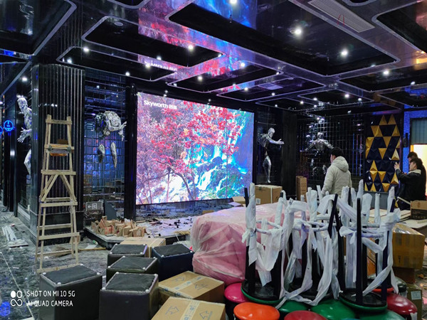 舒兰室内P2.5全彩显示屏