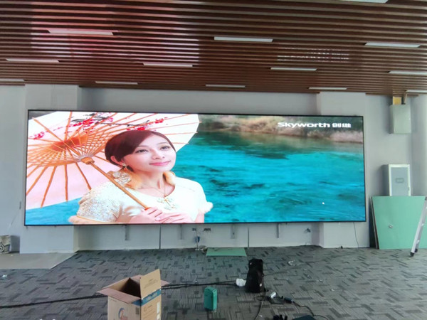 舒兰P1.53led小间距屏安装案例